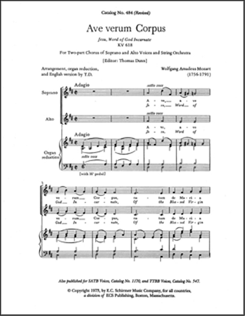 Ave verum Corpus, K.618